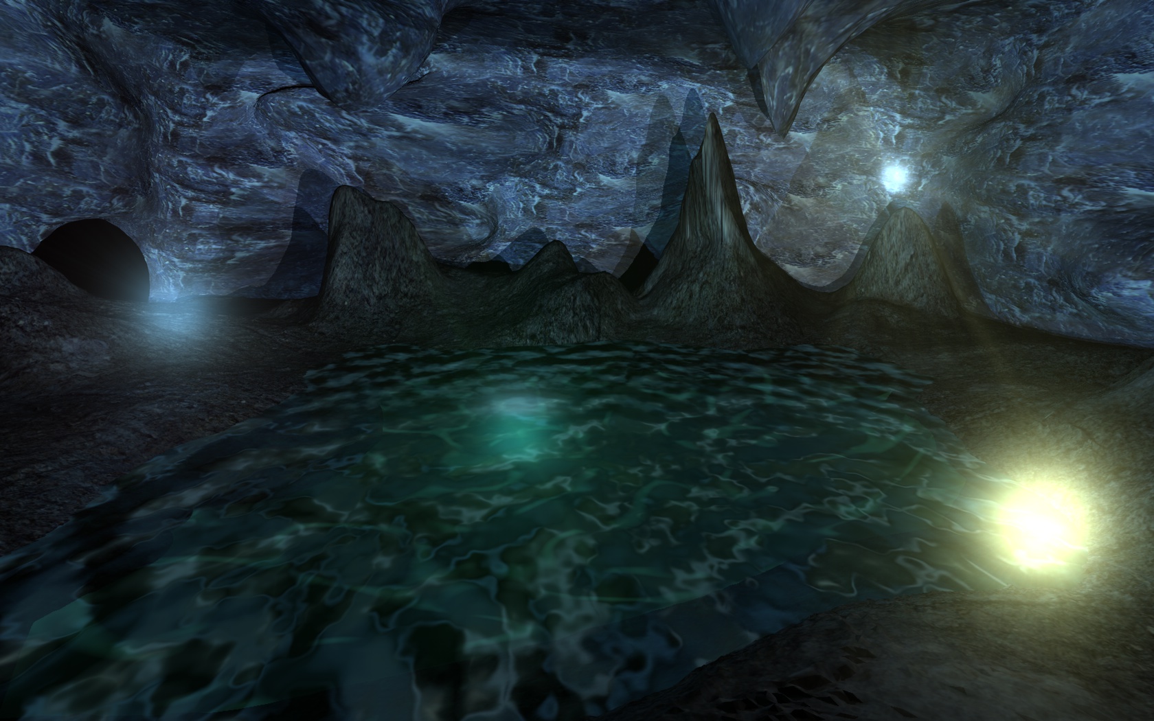 Cavern Chamber in 3D